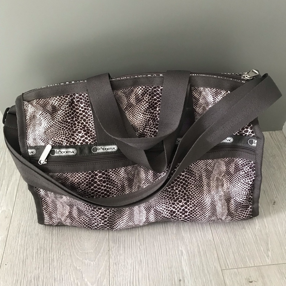 RARE LeSportSac Boston Bag Medium Weekender - Picture 2 of 12